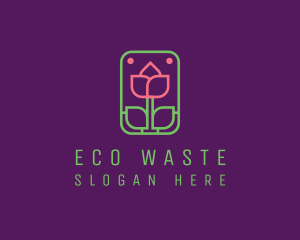 Eco Flower Spa logo design