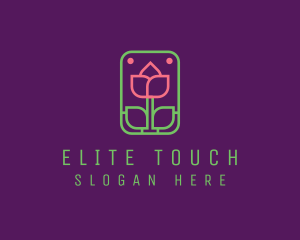 Eco Flower Spa logo design