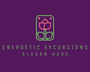 Eco Flower Spa logo design