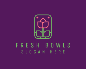 Eco Flower Spa logo design