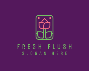 Eco Flower Spa logo design