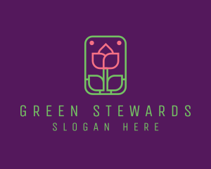 Eco Flower Spa logo design