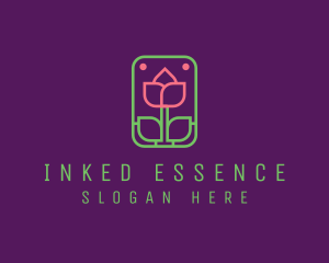 Eco Flower Spa logo design