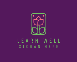 Eco Flower Spa logo design