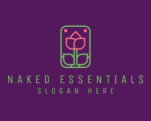 Eco Flower Spa logo design