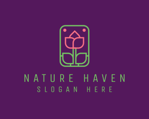 Eco Flower Spa logo design