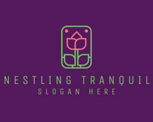 Eco Flower Spa logo design