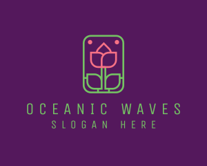 Eco Flower Spa logo design