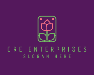 Eco Flower Spa logo design