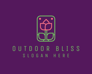 Eco Flower Spa logo design