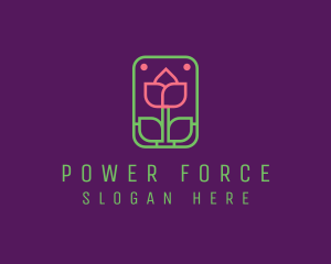 Eco Flower Spa logo design