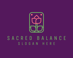 Eco Flower Spa logo design