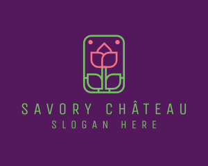 Eco Flower Spa logo design