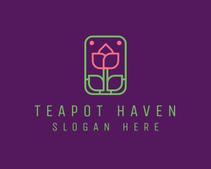 Eco Flower Spa logo design