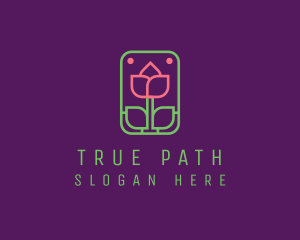 Eco Flower Spa logo design