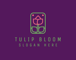 Eco Flower Spa logo design