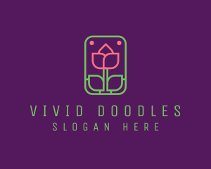 Eco Flower Spa logo design