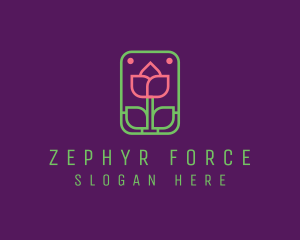 Eco Flower Spa logo design