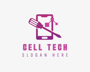 Mobile Phone Tech Repair logo design