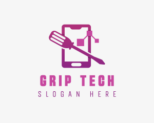 Mobile Phone Tech Repair logo design