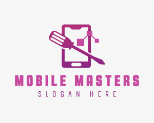 Mobile Phone Tech Repair logo design