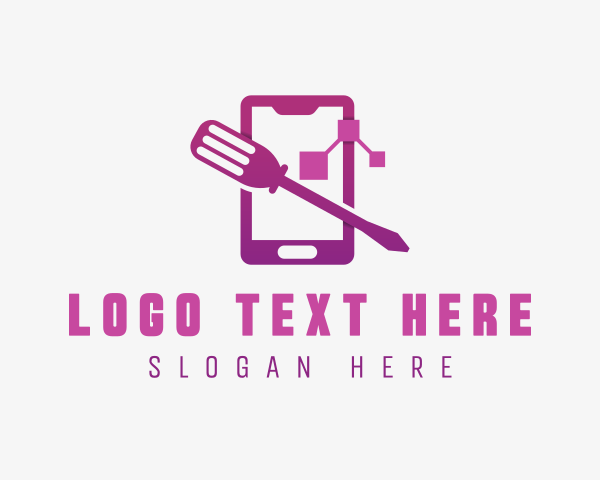 Mobile logo example 4