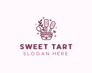 Baking Spatula Spoon  logo design