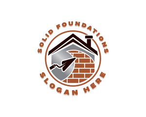 Handyman Brick Builder logo design