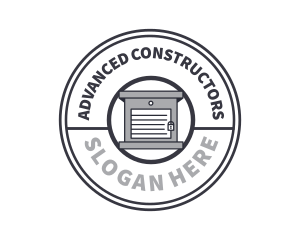 Storage House Warehouse Logo