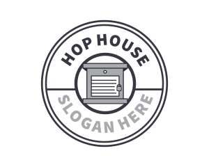 Storage House Warehouse logo design