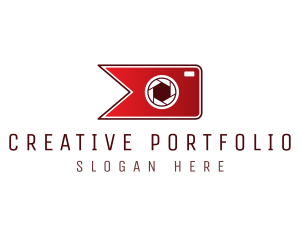 Bookmark Phot Camera logo design