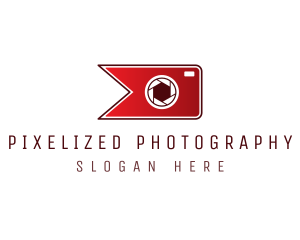 Bookmark Phot Camera logo design