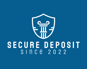 Shield Pillar Security logo design