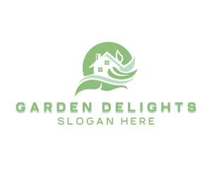 Lawn Garden Landscaping logo design