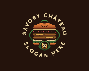 Utah Pastrami Burger logo design