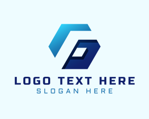 Hexagon Business Letter F logo