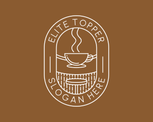 Espresso Coffee Cup logo design