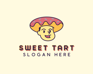 Sweet Donut Man logo design