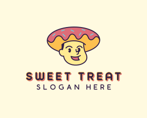 Sweet Donut Man logo design