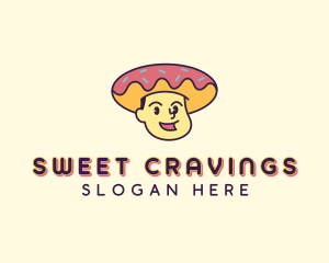 Sweet Donut Man logo design