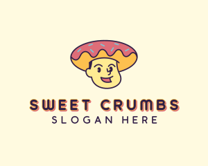 Sweet Donut Man logo design