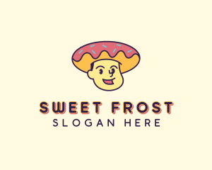 Sweet Donut Man logo design