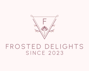 Lotus Flower Feminine Boutique logo design