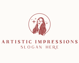 Fashion Woman Eyeglass logo design