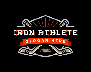 Hockey Athletic League logo design