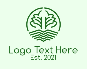 Green Plant Vegetable  logo