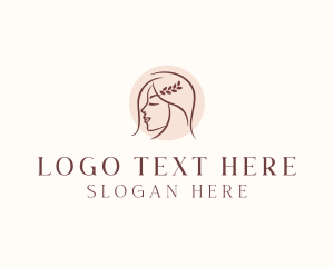 Dermatologist - Stylist Woman Beauty logo design