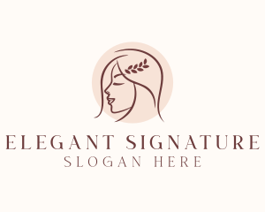 Stylist Woman Beauty logo design