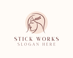 Stylist Woman Beauty logo design