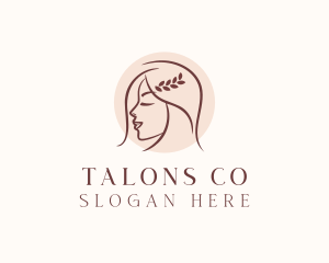 Stylist Woman Beauty logo design